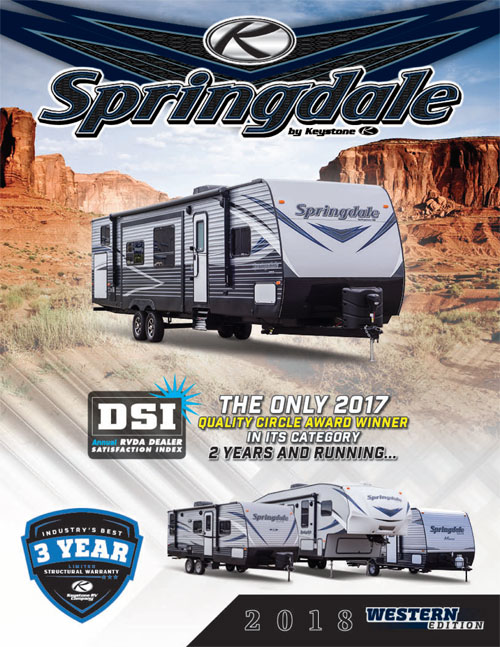 2018 Keystone Springdale Brochure